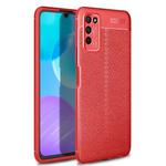 For Huawei Honor 30 Lite Litchi Texture TPU Shockproof Case(Red)