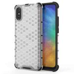For Xiaomi Redmi 9A Shockproof Honeycomb PC + TPU Case(White)