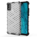 For Huawei Honor 9X Lite  Shockproof Honeycomb PC + TPU Case(White)