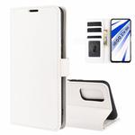 For Vivo iQOO Z1x R64 Texture Single Horizontal Flip Protective Case with Holder & Card Slots & Wallet& Photo Frame(White)