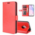 For Vivo V17(Russia)/X50 Lite/Y9S/S1 Pro R64 Texture Single Horizontal Flip Protective Case with Holder & Card Slots & Wallet& Photo Frame(Red)