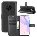 For Vivo  V17(Russia)/X50 Lite/Y9S/S1 Pro Litchi Texture Horizontal Flip Protective Case with Holder & Card Slots & Wallet(Black)