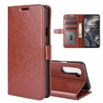 For OnePlus Nord R64 Texture Single Horizontal Flip Protective Case with Holder & Card Slots & Wallet& Photo Frame(Brown)
