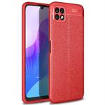 For Huawei Enjoy 20 Litchi Texture TPU Shockproof Case(Red)