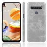 For LG K61 Shockproof Litchi Texture PC + PU Case(Gray)