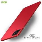 For iPhone 12 / 12 Pro MOFI Frosted PC Ultra-thin Hard Case(Red)