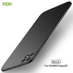 For Huawei Enjoy 20 MOFI Frosted PC Ultra-thin Hard Case(Black)