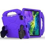 For iPad Pro 11 2020 EVA Shockproof Tablet Case with Thumb Bracket(Purple)