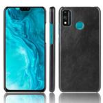 For Huawei Honor 9X Lite Shockproof Litchi Texture PC + PU Case(Black)