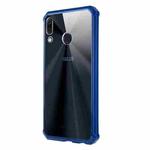 Scratchproof TPU + Acrylic Protective Case for Asus Zenfone Max Pro (M2) ZB631KL(Blue)