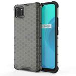 For OPPO Realme C15 Shockproof Honeycomb PC + TPU Case(Grey)