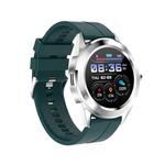 Y10 1.54inch Color Screen Smart Watch IP68 Waterproof,Support Heart Rate Monitoring/Blood Pressure Monitoring/Blood Oxygen Monitoring/Sleep Monitoring(Green)