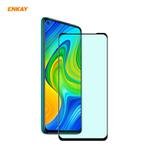 ForRedmi 10X 4G / Redmi Note 9 ENKAY Hat-Prince 0.26mm 9H 6D Curved Full Screen Eye Protection Green Film Tempered Glass Protector
