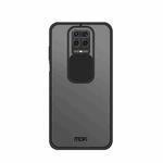 For Xiaomi Redmi Note 9S / Note9Pro MOFI Xing Dun Series Translucent Frosted PC + TPU Privacy Anti-glare Shockproof All-inclusive Protective Case(Black)