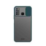 For Infinix X656 / HOT9 / Note7 Lite MOFI Xing Dun Series Translucent Frosted PC + TPU Privacy Anti-glare Shockproof All-inclusive Protective Case(Green)