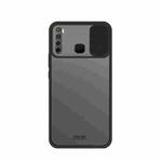 For Infinix X652 / S5 / S5 Lite MOFI Xing Dun Series Translucent Frosted PC + TPU Privacy Anti-glare Shockproof All-inclusive Protective Case(Black)