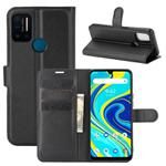 For UMIDIGI  A7 Pro Litchi Texture Horizontal Flip Protective Case with Holder & Card Slots & Wallet(Black)
