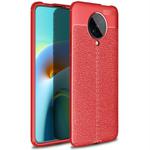 For Xiaomi Redmi K30 Ultra Litchi Texture TPU Shockproof Case(Red)