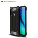 For Motorola One Fusion+ Magic Armor TPU + PC Combination Case(Black)