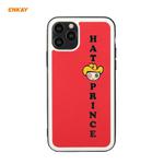For iPhone 11 Pro Max Hat-Prince ENKAY ENK-PC048 Cartoon Series PU Leather + PC Hard Slim Case Shockproof Cover(Red)