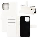 For iPhone 12 mini Litchi Texture Horizontal Flip Protective Case with Holder & Card Slots & Wallet(White)