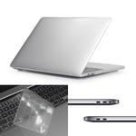 ENKAY Hat-Prince 3 in 1 For MacBook Pro 13 inch A2289 / A2251 (2020) Crystal Hard Shell Protective Case + Europe Version Ultra-thin TPU Keyboard Protector Cover + Anti-dust Plugs Set(Transparent)
