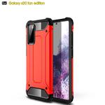 For Samsung Galaxy S20 FE 5G / S20 Lite Magic Armor TPU + PC Combination Case(Red)