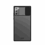 For Samsung Galaxy Note20 MOFI Xing Dun Series Translucent Frosted PC + TPU Privacy Anti-glare Shockproof All-inclusive Protective Case(Black)