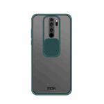 For Xiaomi Redmi Note8 Pro MOFI Xing Dun Series Translucent Frosted PC + TPU Privacy Anti-glare Shockproof All-inclusive Protective Case(Green)
