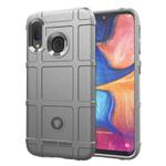 For Samsung Galaxy A40 Full Coverage Shockproof TPU Case(Grey)