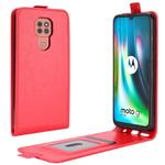 For Motorola Moto G9 / G9 Play R64 Texture Single Vertical Flip Leather Protective Case with Card Slots & Photo Frame(Red)