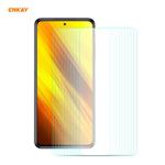 For Xiaomi Poco X3 / X3 NFC 10 PCS ENKAY Hat-Prince 0.26mm 9H 2.5D Curved Edge Tempered Glass Film