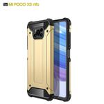 For Xiaomi Poco X3 NFC Magic Armor TPU + PC Combination Case(Gold)