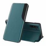 For Samsung Galaxy Note 10 Plus Attraction Flip Holder Leather Phone Case(Green)