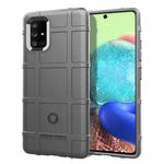 For Samsung Galaxy M51 (Side Fingerprint) Full Coverage Shockproof TPU Case(Grey)