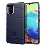 For Motorola Moto G9 Plus  Full Coverage Shockproof TPU Case(Blue)