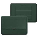 4 in 1 Universal Laptop Holder PU Waterproof Protection Wrist Laptop Bag, Size:11/12inch(Green)
