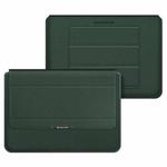 4 in 1 Universal Laptop Holder PU Waterproof Protection Wrist Laptop Bag, Size:13/14inch(Green)