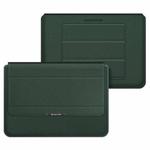 4 in 1 Universal Laptop Holder PU Waterproof Protection Wrist Laptop Bag, Size:15/16inch(Green)