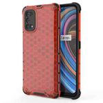 For OPPO Realme X7  Shockproof Honeycomb PC + TPU Case(Red)