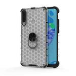 For Huawei Y7p 2020 Shockproof Honeycomb PC + TPU Ring Holder Protection Case(White)