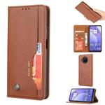 For Xiaomi Mi 10T Lite Knead Skin Texture Horizontal Flip Leather Case with Photo Frame & Holder & Card Slots & Wallet(Brown)