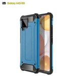 For Samsung Galaxy A42 5G Magic Armor TPU + PC Combination Case(Blue)