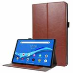 For Lenovo M10 Plus 2-Folding Business Horizontal Flip PU Leather Case with Card Slots & Holder(Gongkeli Color)