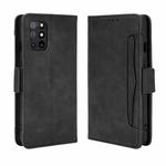 For OnePlus 8T Wallet Style Skin Feel Calf Pattern Leather Case with Separate Card Slot(Black)