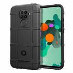 For Motorola Moto E7 Plus Full Coverage Shockproof TPU Case(Black)