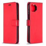 For Motorola Moto G 5G Plus Crazy Horse Texture Horizontal Flip Leather Case with Holder & Card Slots & Wallet & Photo Frame(Red)
