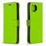 For Motorola Moto G 5G Plus Crazy Horse Texture Horizontal Flip Leather Case with Holder & Card Slots & Wallet & Photo Frame(Green)