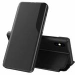 For iPhone X / XS Attraction Flip Holder Leather Phone Case(Black)