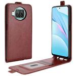 For Xiaomi Mi 10T Lite / Mi 10i 5G R64 Texture Single Vertical Flip Leather Protective Case with Card Slots & Photo Frame(Brown)